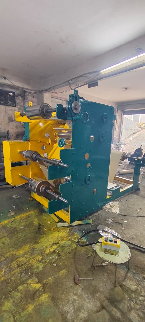 Lamination Machine Roll to Slitting Rewinding
