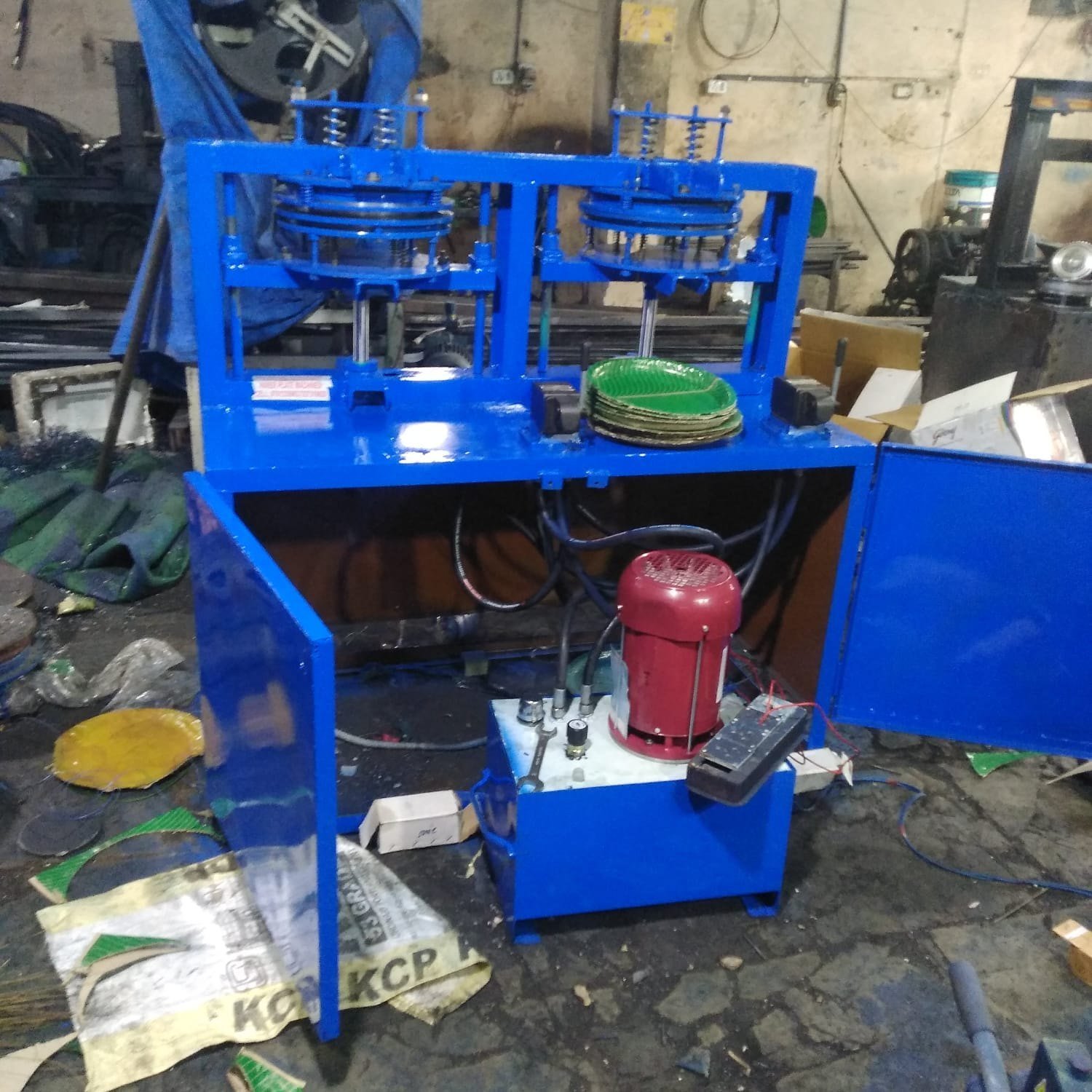 Semi Automatic Side By Side Machine