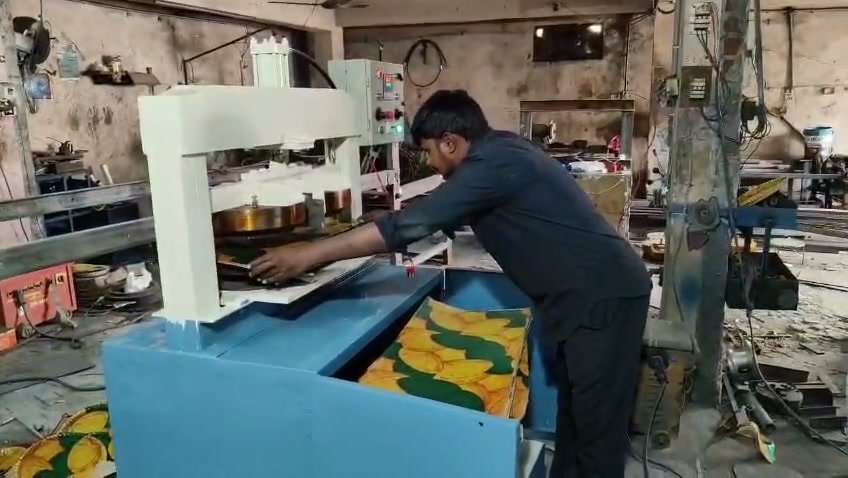 Buffet Plate Full Sheet Double Die Machine