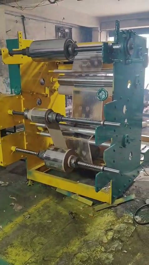 Lamination Machine Roll to Slitting & Rewinding