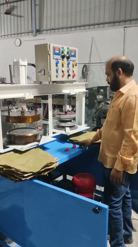 Semi-Automatic Double Die Push Button Machine Demo